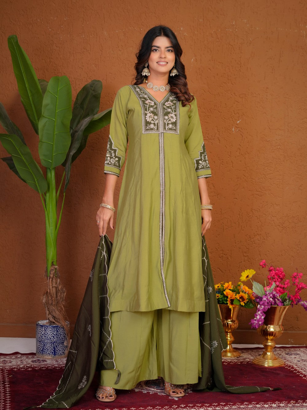Fancy Embroidered Kurti