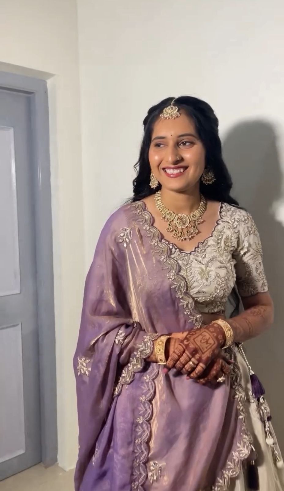 Chinon Embroidered Lehenga Choli with Fendy Dupatta