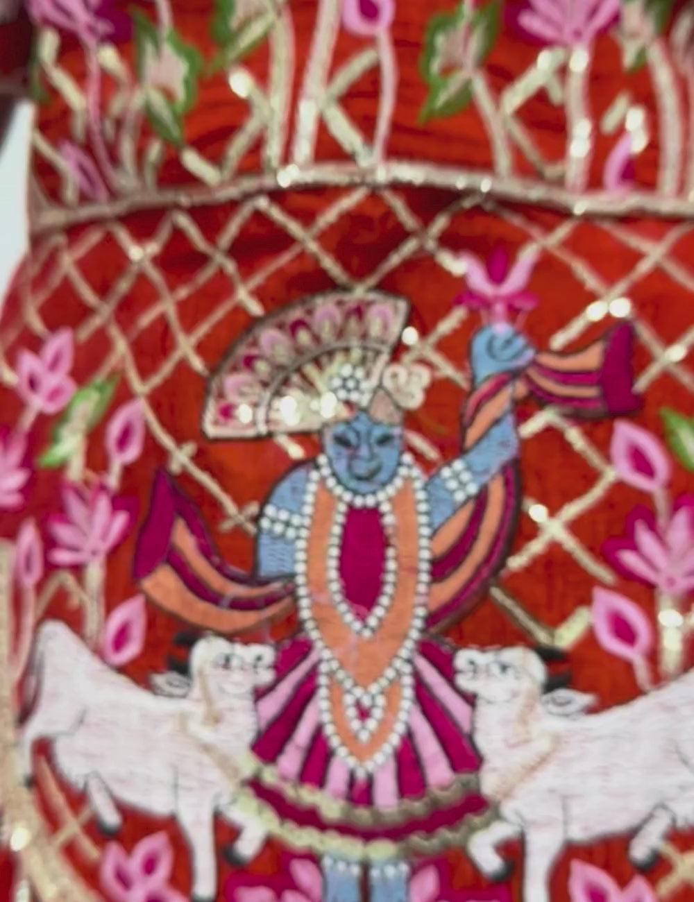 Vichitra Silk Lehenga Choli Set with 6 Meter Flair