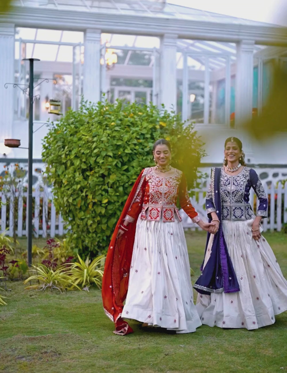 Vichitra &  Silk Lehenga Choli Set with Rich Embroidery Work