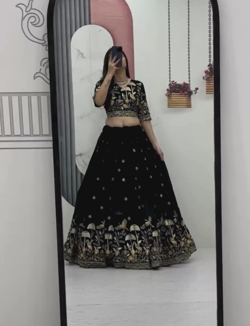Designer Heavy Embroidery Lehenga Choli with Dupatta