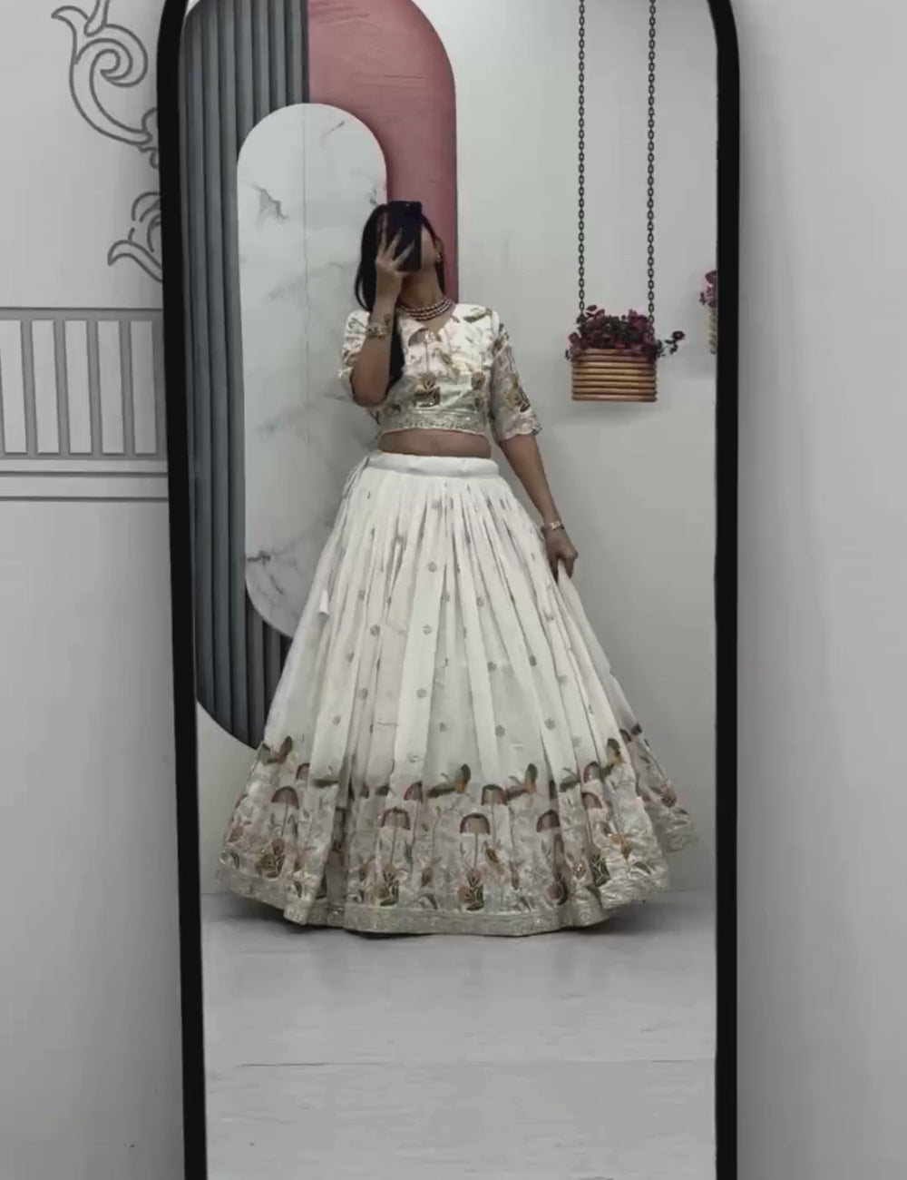 Designer Heavy Embroidery Lehenga Choli with Dupatta