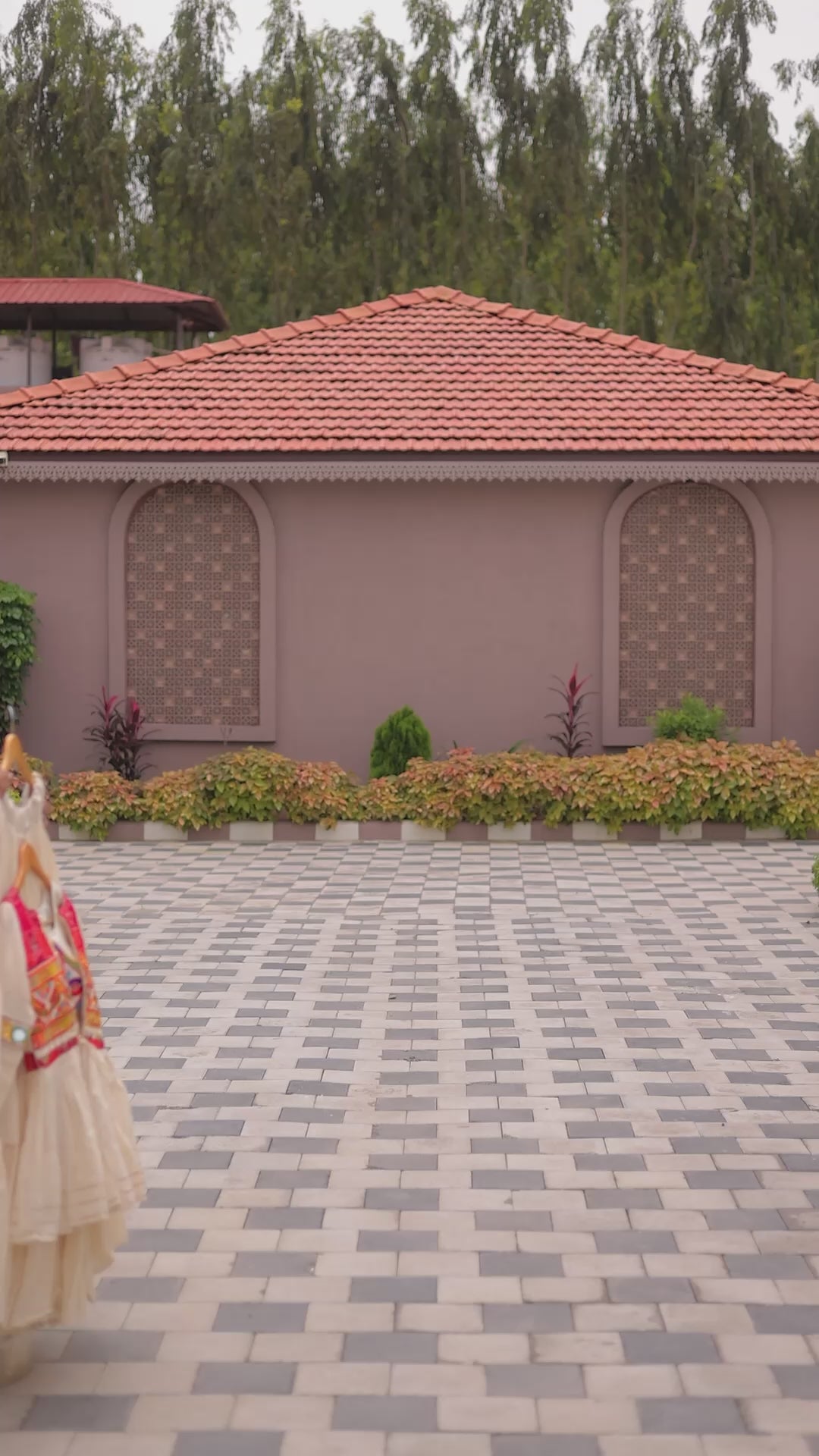 Heavy Gamthi Work Cotton Lehenga Choli with Designer Koti – 9 Meter Flair